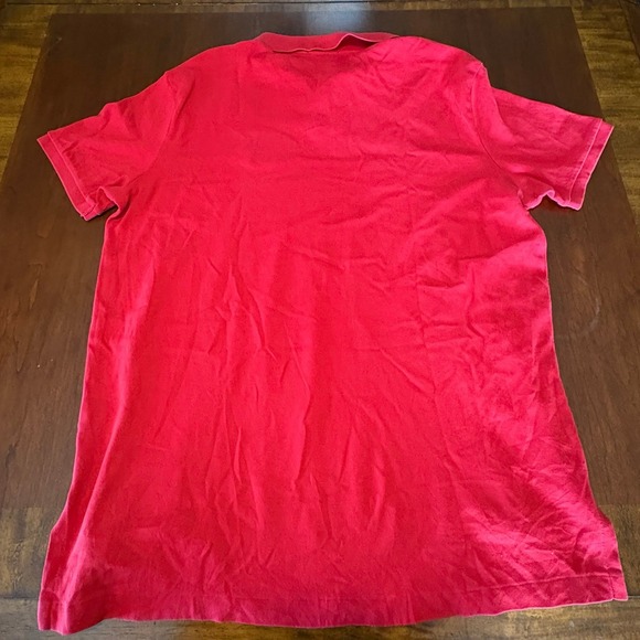 Polo Ralph Lauren Red Classic Pony Polo Shirt XL Preppy Casual Designer - Picture 4 of 5